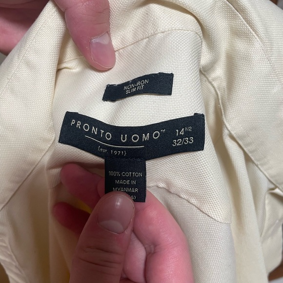 Off white button down - Picture 3 of 3